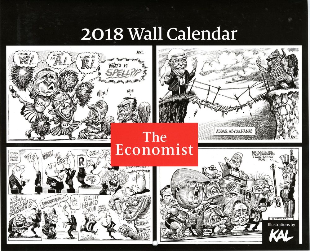 wall calendar 2021 the economist The Economist Wall Calendar Kaltoons wall calendar 2021 the economist