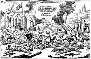 Whose God was more Peace-Loving