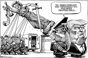 Kal cartoon The Economist impaechment justice