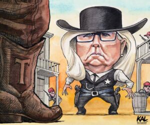 Liz Cheney takes on Donald Trump