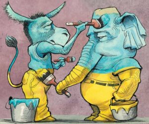 Republicans and democrats supporting Ukraine