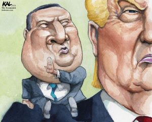 Michael Pompeo and Trump