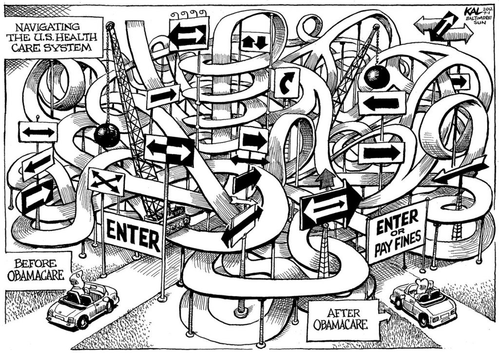 Obamacare Maze