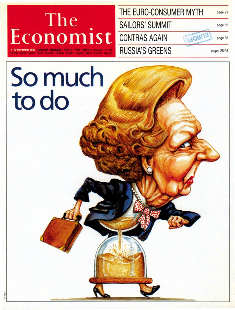 Margaret Thatcher - Economist Cover